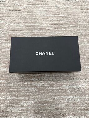 CHANEL Black and White Large Sunglasses Box